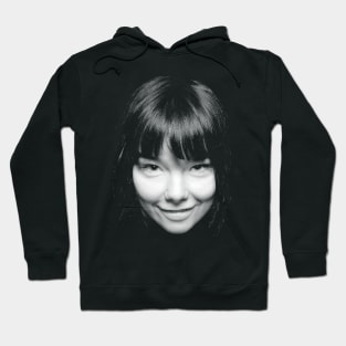 Vintage Bjork Face Cute Hoodie